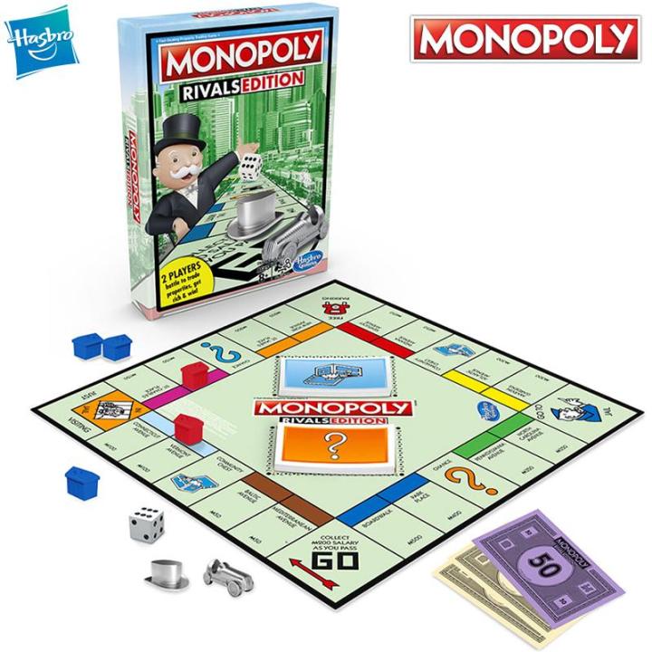 【Authentic Authorization】New Hasbro Monopoly Rivals Edition 2 Player ...