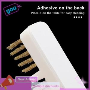 gou 1pcs Manicure Cutter Nail Drill Bit Cleaning Brush Copper Wire Remove Dust Clean Soft Hard Drill Grinding Head Cleaner Tools