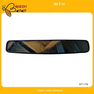 QUEENBEE 17inches Universal Three Wide Mirror Metal 17" KT-176 Auto mirror Car Mirror Truck Mirror