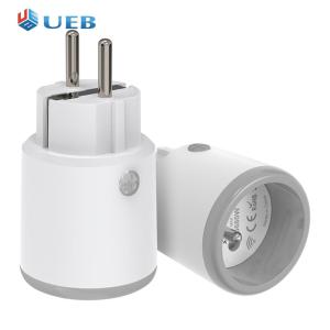 Phích cắm thông minh Wifi EU/FR cắm thông minh ổ cắm gia đình 16A làm việc với Alexa Google Assistant tuya app điều khiển từ xa 2.4GHz