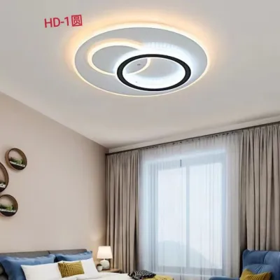 Đèn ốp trần trang trí phòng khách và phòng ngủ phòng bếp kiểu mẫu hiện đại đèn led ốp trần nhà phố biệt thự chung cư