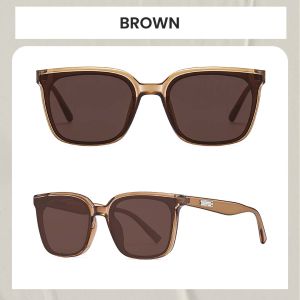 Berrybarton Kacamata Hitam Wayfarer Polycarbonate Sunglasses Pria Wanita Anti UV400 919 PLOT
