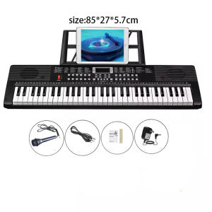 61Key Digital Electric Adult Piano Keyboard Portable Electronic Keyboard for Beginners Piano