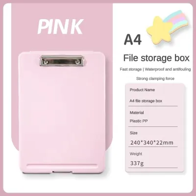PRAISE CLIPBOARD WITH FILING CASE 2IN1 OFFICE SUPPLIES A4