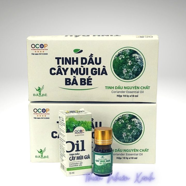 Tinh dầu mùi già nguyên chất Bà Bé 5ml chính hãng, hàng OCOP thơm tự ...