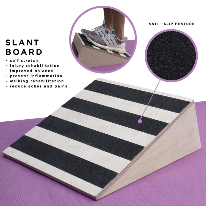 SLANT BOARD for INJURY REHABILITATION / for PLANTAR FASCIITIS Lazada PH