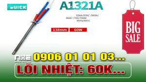 Lõi nhiêt  quick 907- LOẠI 1 sử dụng cho máy quick 936a 969..706