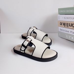 JANITRA OFFICIAL SHOP || BELLA Sandal Wanita Platform Kokop Gesper Croco Hitam Size 36 -41