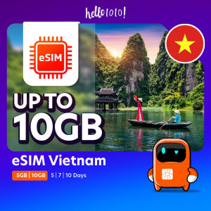 eSIM Vietnam (5GB/10GB/20GB)