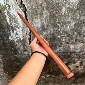 Tongkat Komando Kayu Stigi Model Polos Panjang 60cm