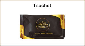 Original Coffee 99 | Kopi 99 Premium Arabica | Energy & Vitality Coffee | 10 Sachets x 20g | 100% Original | Ready Stock Malaysia | Ship in 24H | Home Treasure Official | Fresh & Authentic Taste