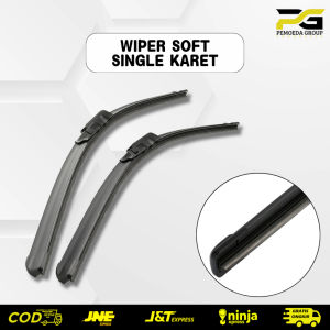 WIPER MOBIL AVANZA ALL SERIES/AVANZA VELOZ 1 SET FRAMELESS PREMIUM HYBRID KARET UNTUK KACA DEPAN MOBIL WINDSHIELD - PEMOEDA GROUP INDONESIA