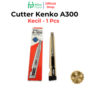 Cutter A300 Cutter Kecil Cutter Kantor Cutter Kertas Cutter Murah Cutter Kenko