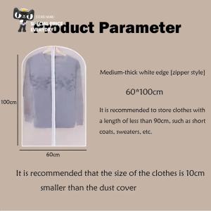 Space-Saving Wardrobe Aid - Multiple Specifications Waterproof Anti-scratch Storage Bag - Transparent Clothes Protector for Dustproof & Scratchproof (Popular Clothing Care)