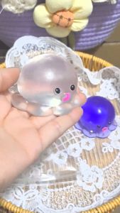 Octopus Squishy Toy Stress Relief Ball Slow Rebound Squeeze Toy TPR Bubble Pop Texture