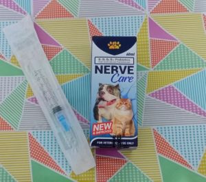 PETSMED NERVE CARE SYRUP - VITAMIN B-COMPLEX WITH PROBIOTICS FOR DOG AND CAT (60ML) w/ Free Syringe