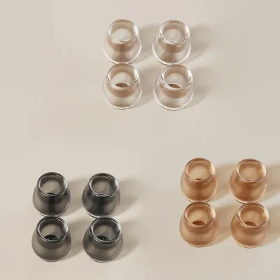 SET 4 Đệm Lót Chân Bàn Ghế Chống Ồn Bọc Chân Ghế Gỗ Silicone Chống Xước Sàn Nhà - LAZYL