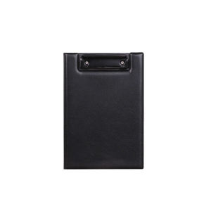 GIORGIONE A4/A5 File Folder Black PU Leather Writing Pad High Grade Hardboard Document Holder Business Meeting