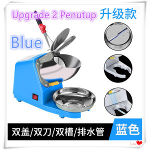 New 2 blade 2 Cover ice crusher machine ABC mesin ice shaver mesin ice Batu CENDOL snow ice smoothie ice kacang
