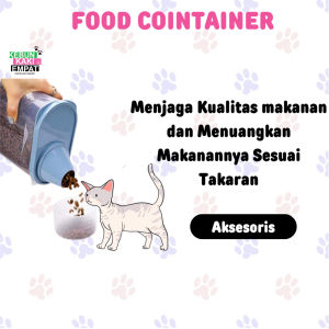 food Cointainer Tempat makan Kucing Dan Anjing