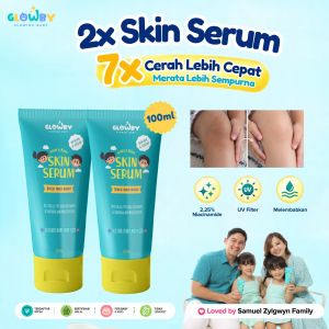 (Glowby) Lotion pencerah kulit bayi dan anak 2pcs Skin Serum