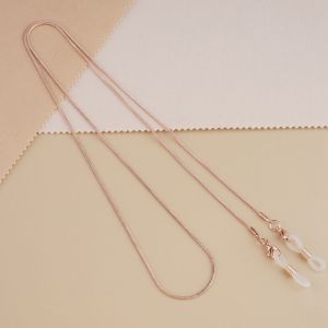 KIDS COY Fashion For Women Girls Silver Hanging Neck Snake Bone Chain  Lanyard Anti-lost Metal Chain Sunglasses Chains Spectacle Cord Metal Glasses Chain  Chain