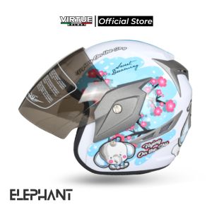 VIRTUE Elephant Helm Half Face (Non Smartlock)