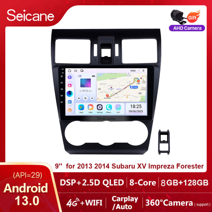 Seicane%209%20inch%20QLED%20Touchscreen%20Android%2013.0%20Car%20Radio%20GPS%20Headunit%20for%202013%202014%20Subaru%20XV%20Impreza%20Forester%202Din%20AUTO%20Player%20Multimedia%20Support%20SWC%20Netflix%20PlayStore%20Waze%20YouTube%20-%20Image%202