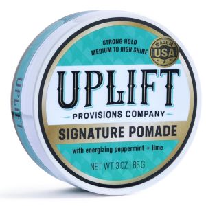 Uplift Signature Pomade - Sáp vuốt tóc 3 oz giữ nếp chắc chắn bóng mượt cao Dạng nước dễ gội sạch tạo độ rõ nét kiểm soát tóc xơ rối.