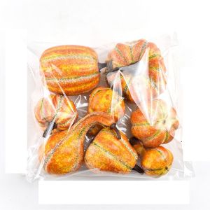 BANZU Ngày sinh nhật Quả mọng bầu Thủ công DIY Buổi tiệc Rau giả Trang trí Thu hoạch Mùa thu Bí ngô nhân tạo Mô hình bí ngô mô phỏng Trang trí Halloween