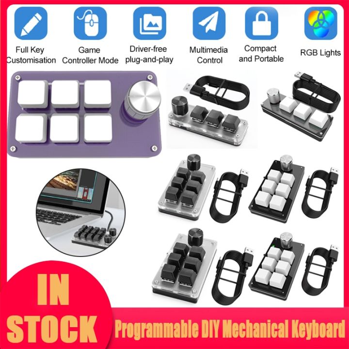 Programmable DIY Mechanical Keyboard Gaming Keyboard Shortcut ...