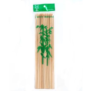 100pcs Disposable Bamboo Barbecue Sticks - Sturdy Smooth Good to Use for Business and Family Event