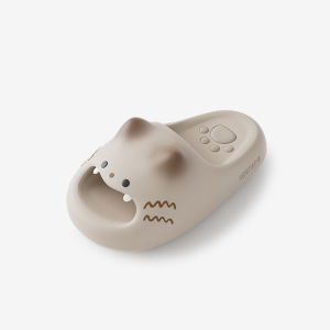 Cute Cat Paw Slippers for Women New Summer Model with Arch Support Thick-Soled Couples Home Bathroom Non-Slip Sandals for Women