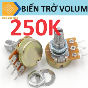 [ 2 CON ] Biến trở vặn volume 250k WH148 chân cắm