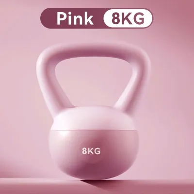 Soft Kettlebell Dumbbell Set 2KG–12KG PVC Coated Soft Kettle Bell for Body Shaping Squat Training Home Gym Fitness Exercise Equipment