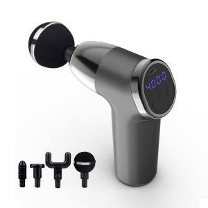 MassageGun FasciaGun 20 Gears High Frequency Massager LCD Touch Display Electric Massager Relief Pain Relax Muscle