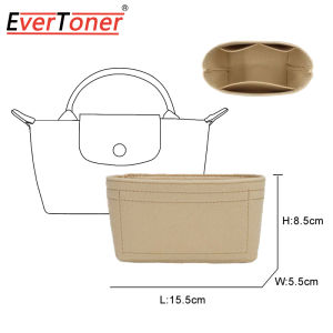 Evertoner Chất liệu Da PU Dây đeo cho túi nhỏ Longchamp Túi xách phụ kiện chuyển đổi dây đeo vai không đục lỗ Khóa treo chuyển đổi