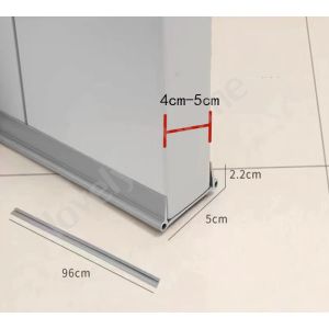 【luckbears】พร้อมส่ง ซีลประตู แบบสอด ที่กั้นประตู ที่กั้นขอบประตู กันลม กันแมลง ป้องกันแมลงสาบ ซีลฉนวนกันเสียง