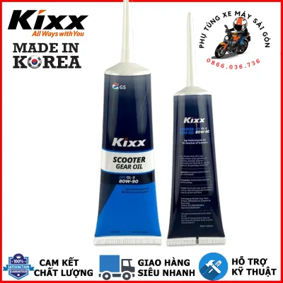 Dầu nhớt xe ga Kixx Ultra Scooter 10W40 Semi 800ml - Nhập khẩu Hàn Quốc [Mua 5 tặng 1 phểu]