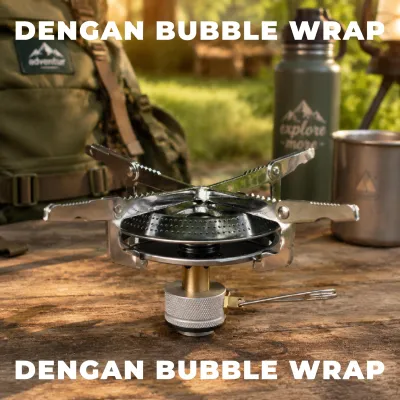 Portable Camping Stove Ultralight Mini Backpacking Stove Outdoor Cooking Hiking KL-S2