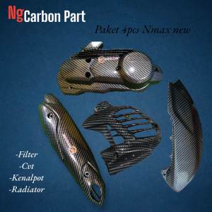 Paket 4pcs Yamaha Nmax New 2020 2023 carbon