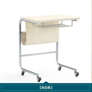 Standing Desk Adjustable Overbed Adjustable Height Table Foldable Computer Table Bed Table For Laptop Overbed Movable Laptop Table Home Bay Window Desk Sofa Side Table Movable with Wheels Small Table Bedside Writing Desk 电脑桌