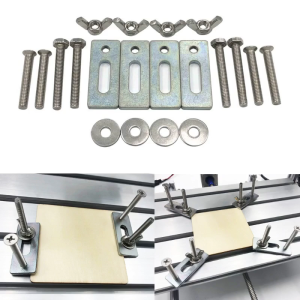 M6 Máy phay khắc phần tấm Ép Kẹp vật cố tấm cho t-slot bàn làm việc cho máy khắc CNC