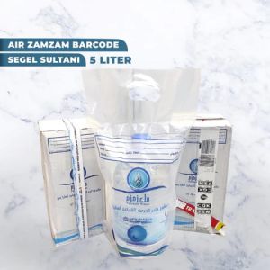 Air Zamzam 5 Liter/ Zamzam water/zamzam100% ORIGINAL