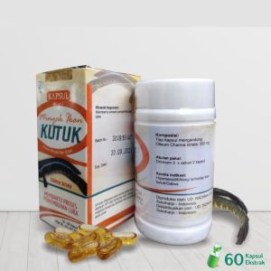 IKAN KUTUK/GABUS Obat Herbal Pasca Operasi Tazakka HALAL BPOM isi 60 kapsul