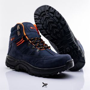 Sepatu Safety Boots Pria Cowok Keren Proyek Kerja Lapangan Traking Hiking Lavio Geneva High Terlaris