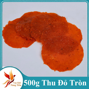 Khô Cá Thu Đỏ Miếng Tròn Độ Dày Vừa Vị lại béo béo ngọt ngọt- VỰA KHÔ  NÀNG TIÊN