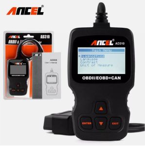 【Free Shipping】ANCEL AD310 OBD2 Scanner For All Cars Check Engine Clear Fault Code Reader Car Scanner Diagnostic Tool Auto EOBD OBD2 Scanner ECU Scanner For All Universal Diesel/Gasoline Cars Lifetime Free Update PK LAUNCH CR3001