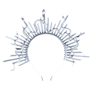 Punk Snake Hairband Cosplay Party Costume Snake Gorgon Headband Holiday Masked Balls Headpiece Women Costume Accessories