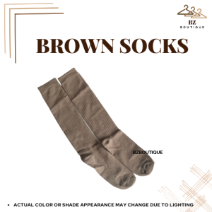 Socks Scouting Uniform Accessories for Girl and Boy | Brown White Green | BZ  Boutique